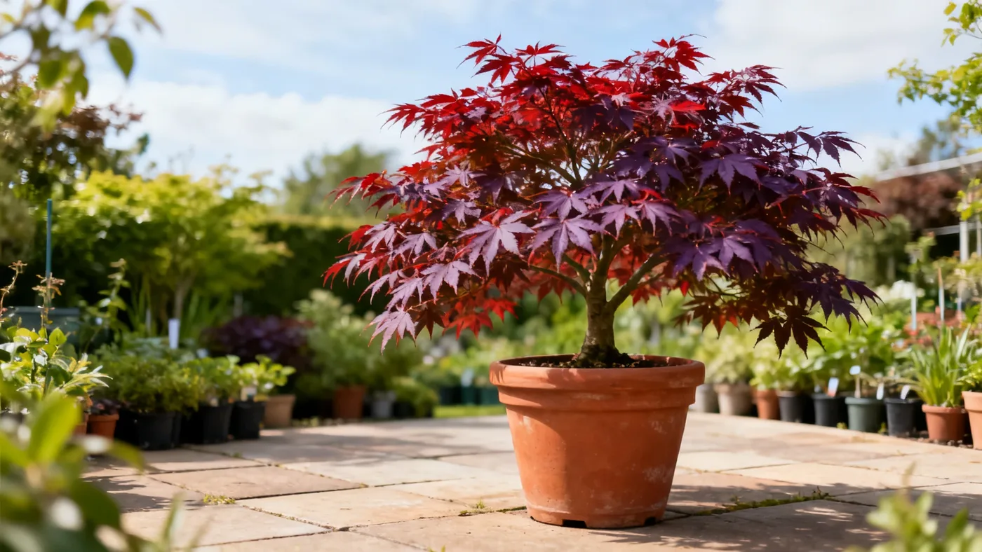 Growing Japanese Red Maple in Pots and Containers