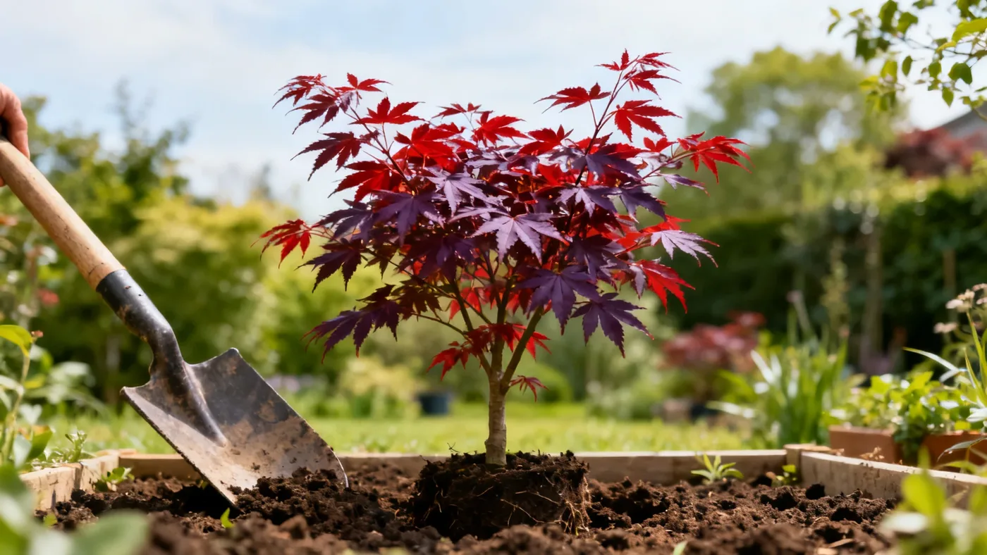 How to Plant a Japanese Red Maple Tree the Right Way