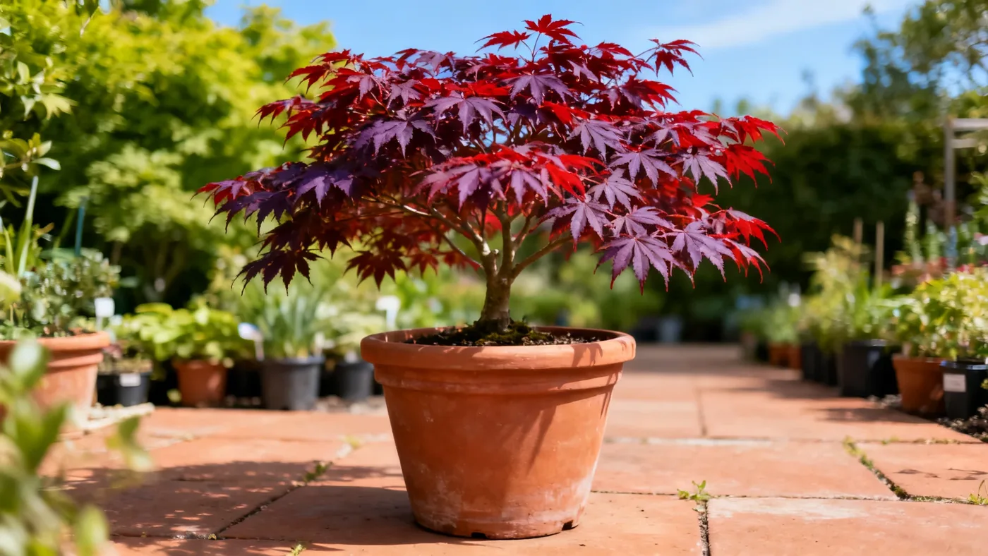 Japanese Red Maple Buying Guide: Container Sizes and Tips