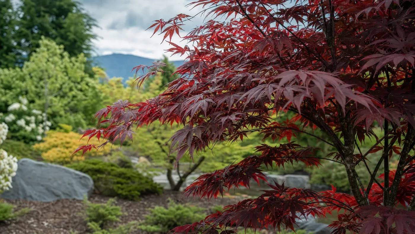 Japanese Red Maple Summer Heat Care